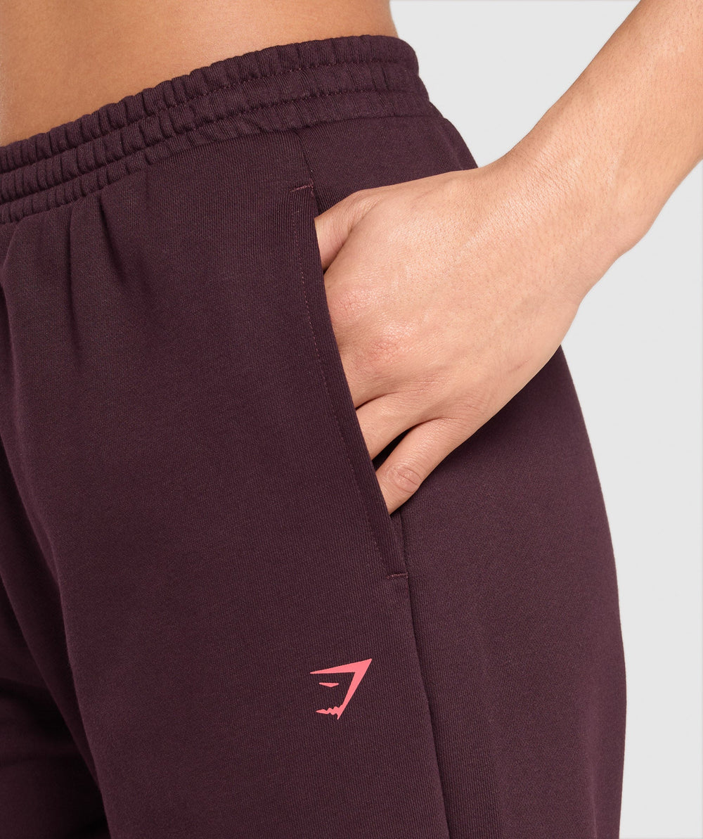 Running Graphic Joggers - Depth Purple