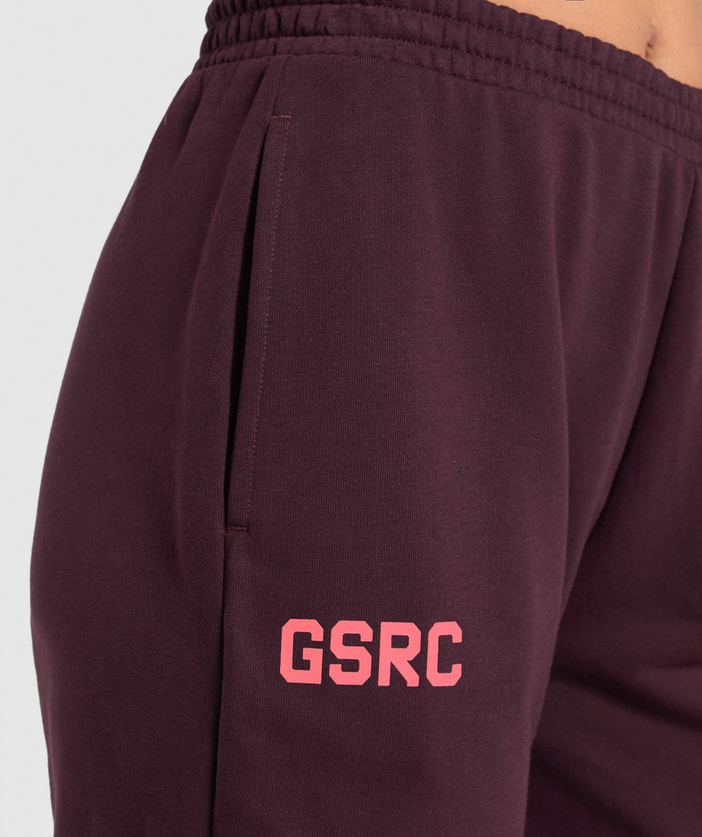 Running Graphic Joggers - Depth Purple