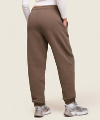 Phys Ed Logo Sweatpants - Penny Brown