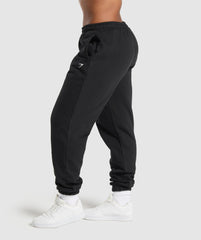 Graphic Reaper Oversized Joggers - Black