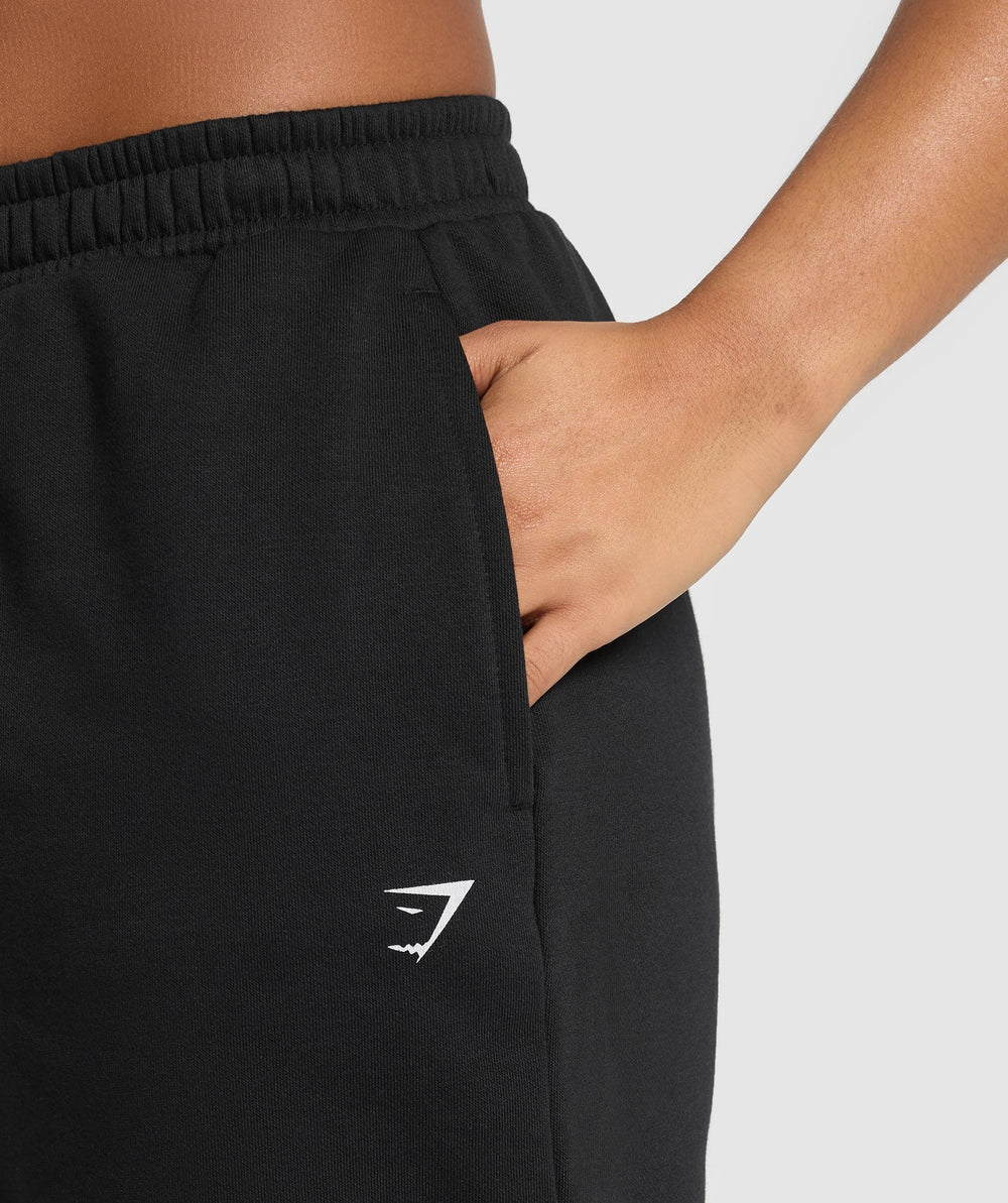 Graphic Reaper Oversized Joggers - Black