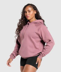 Gritty Muscle Mommy Graphic Hoodie - Calm Pink