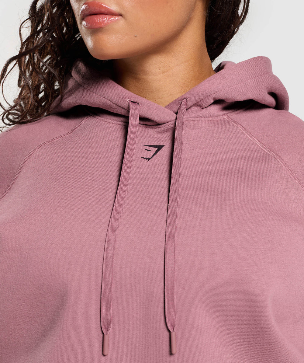 Gritty Muscle Mommy Graphic Hoodie - Calm Pink