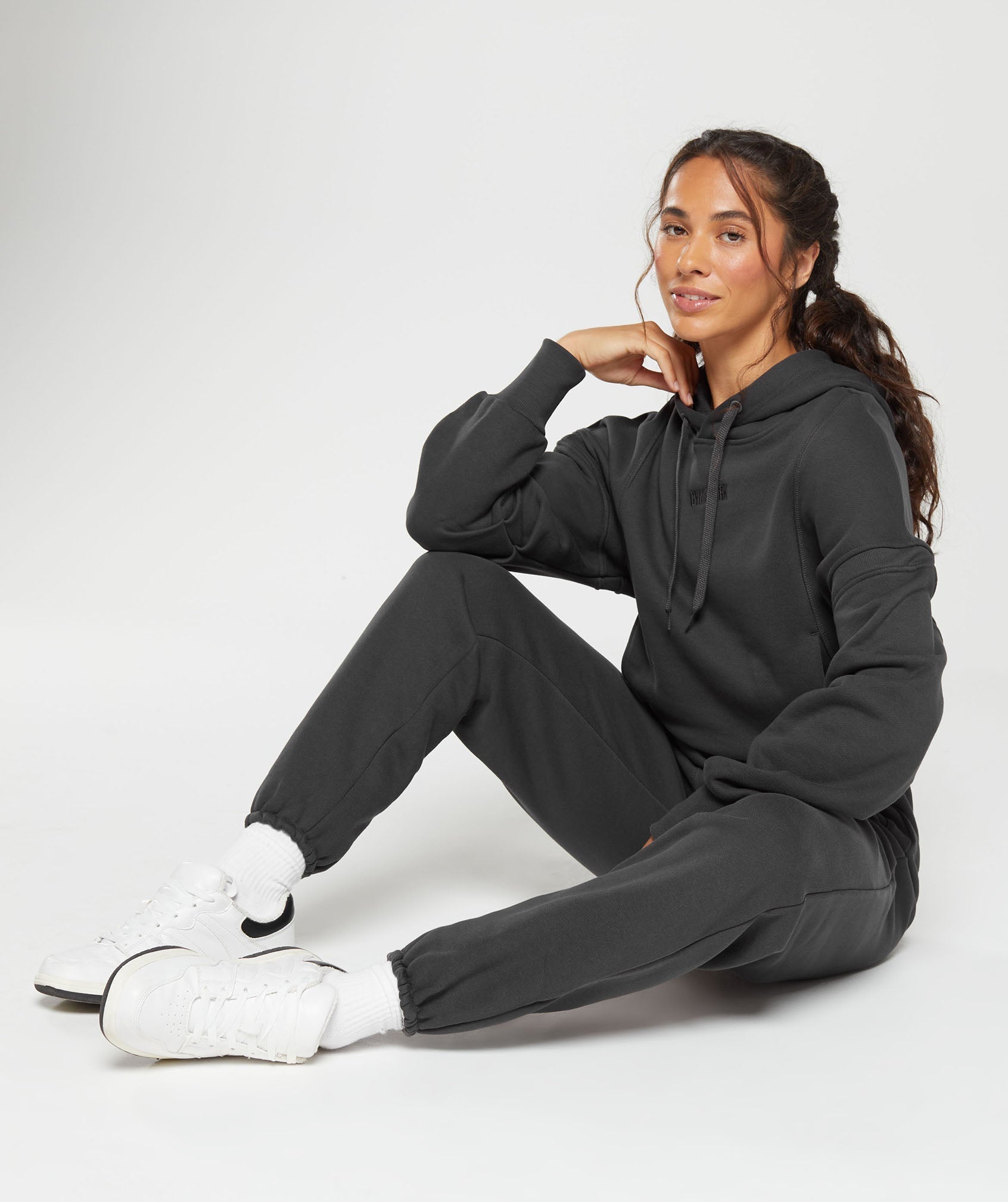 Heavyweight Loopback Sweat Hoodie - Asphalt Grey
