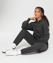 Heavyweight Loopback Sweat Hoodie - Asphalt Grey