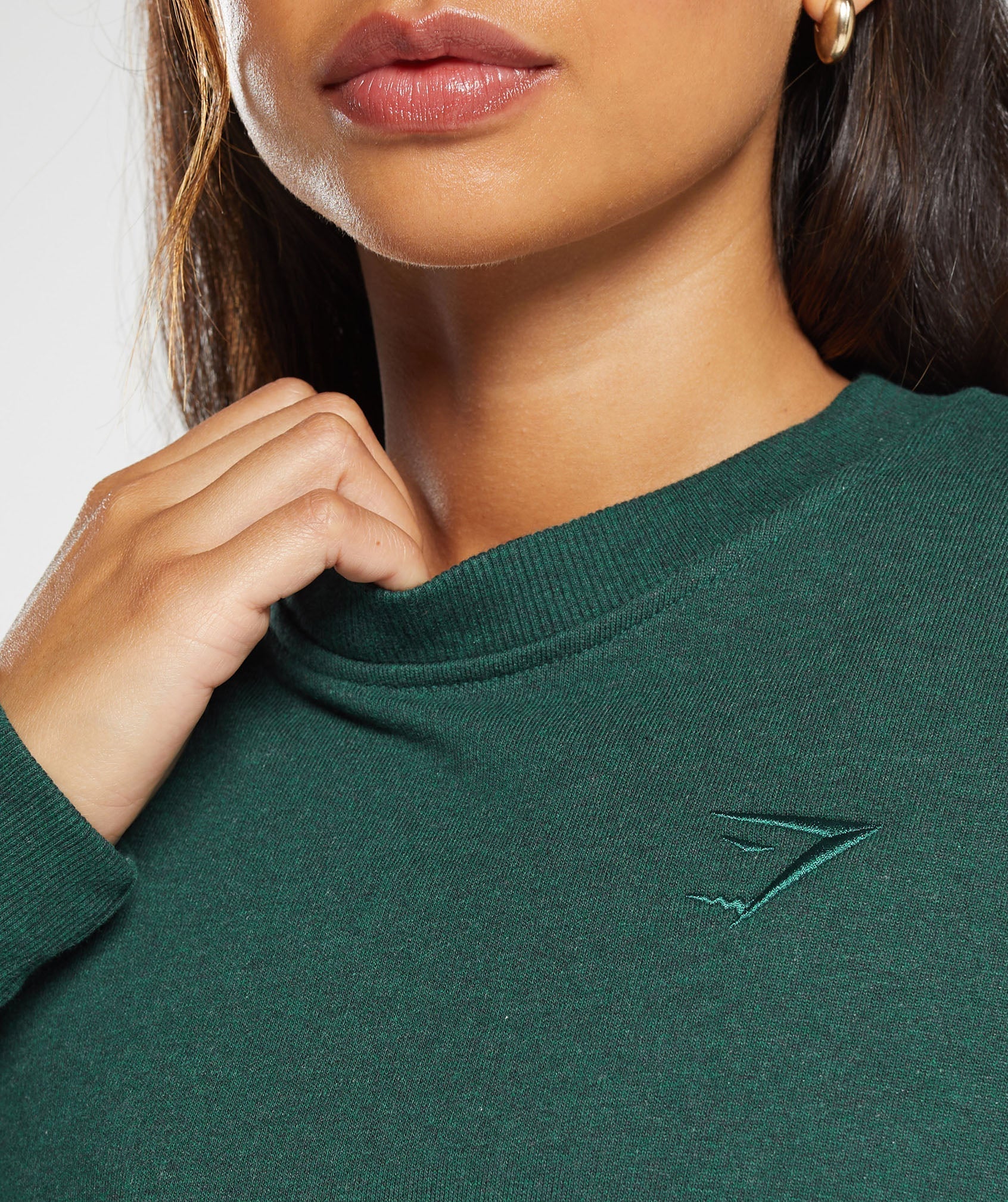 Rest Day Sweats Oversized Crew - Bros Bold Teal Marl