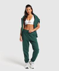 Rest Day Sweats Joggers - Teal Marl