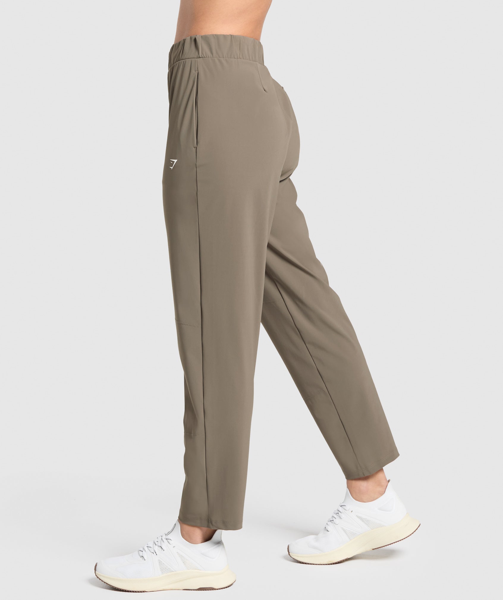 Tapered Woven Pants - Camo Brown