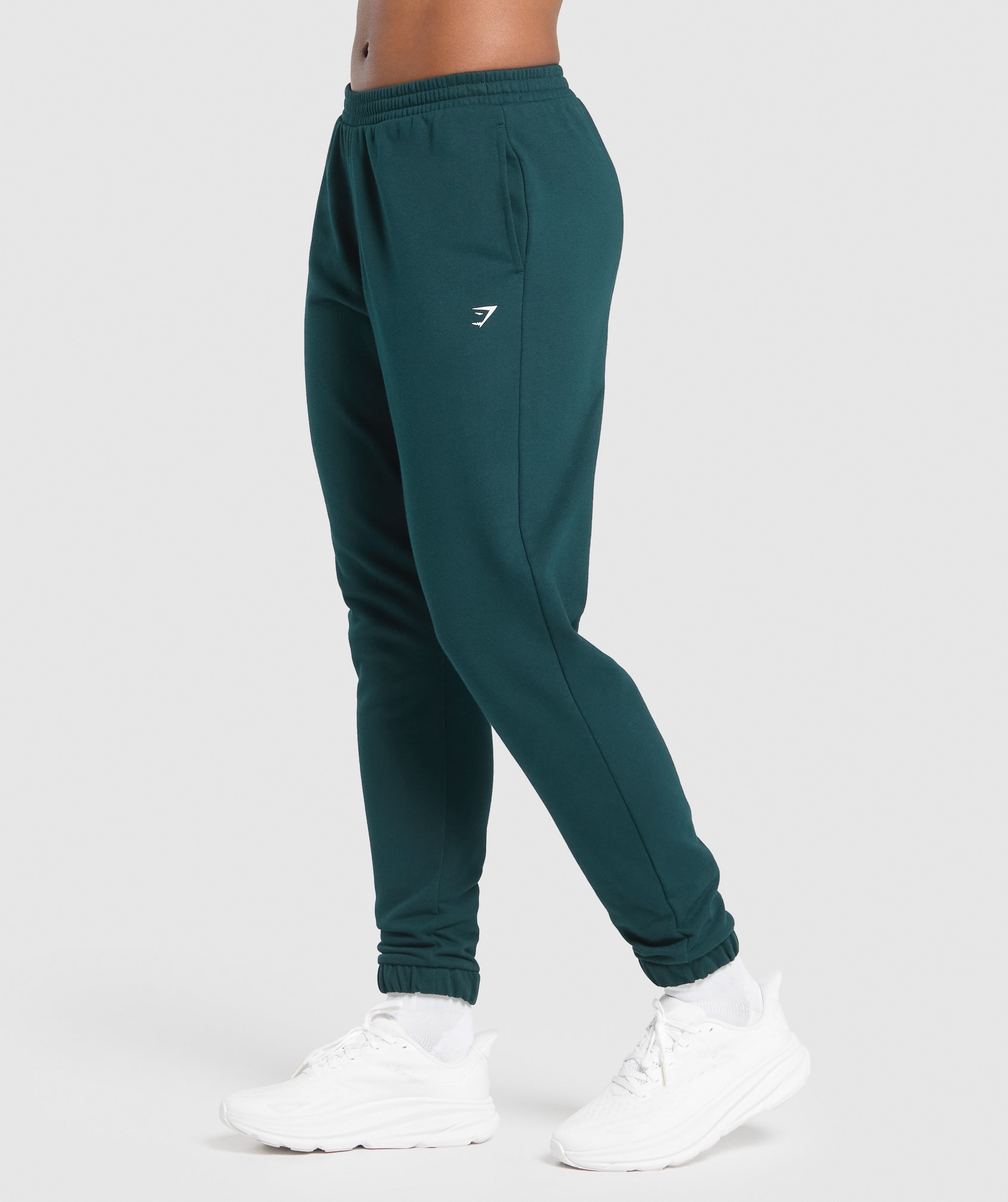 Running Graphic Joggers - Strong Teal