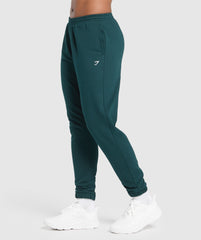 Running Graphic Joggers - Strong Teal