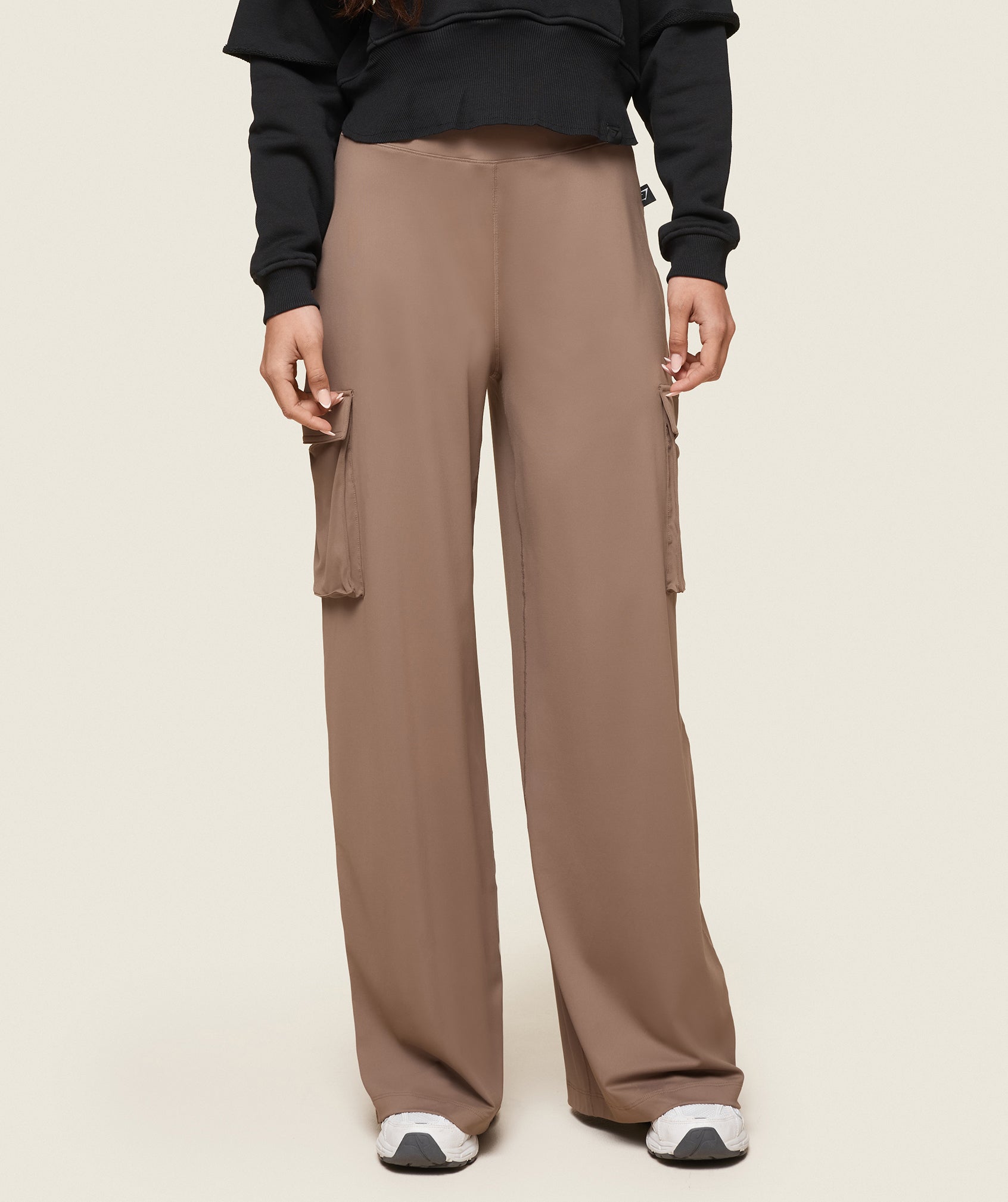 GS x Leana Deeb Flared Pants - Soul Brown