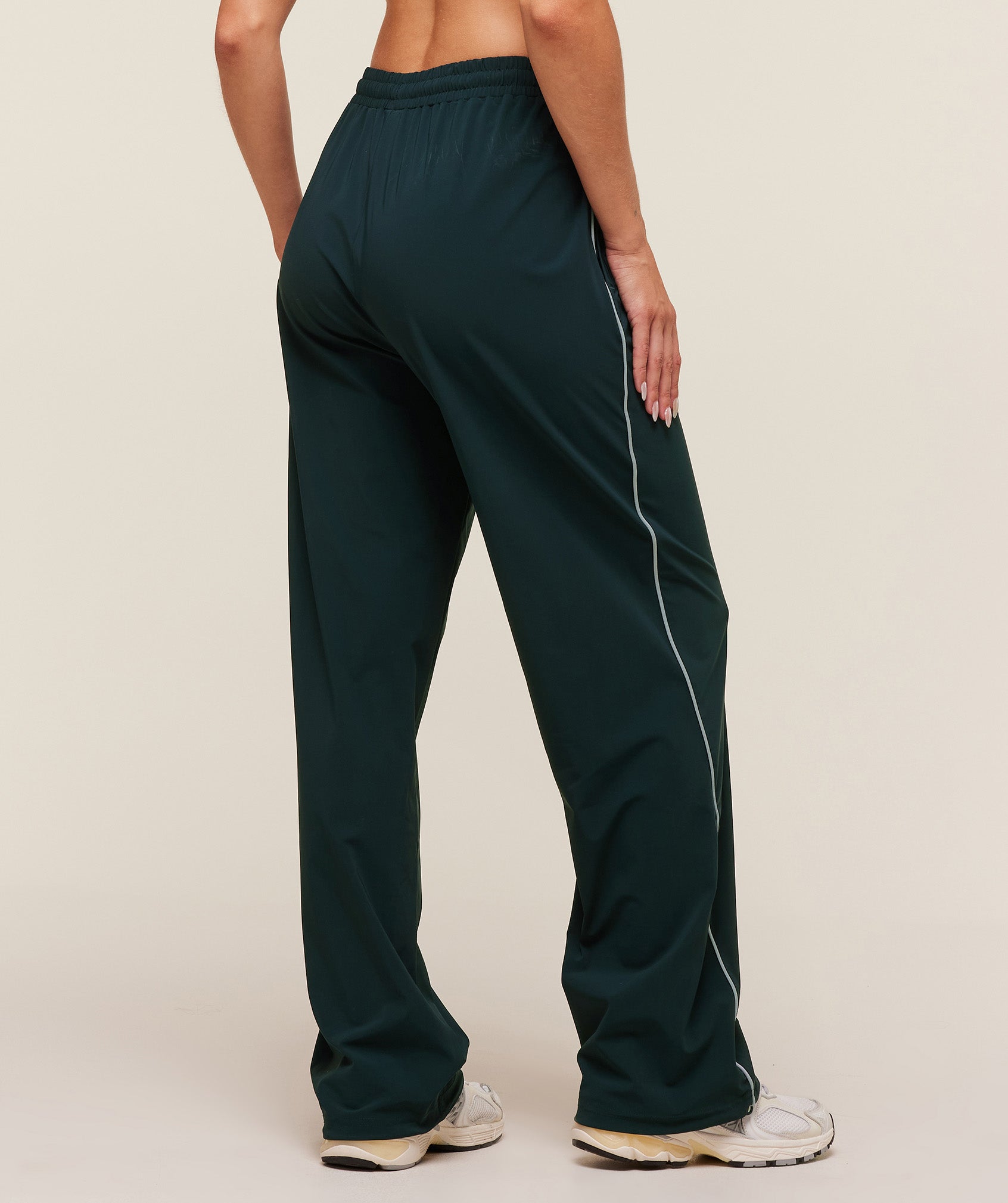 Stitch Feature Woven Pant - Deep Petrol Blue/Smoke Blue