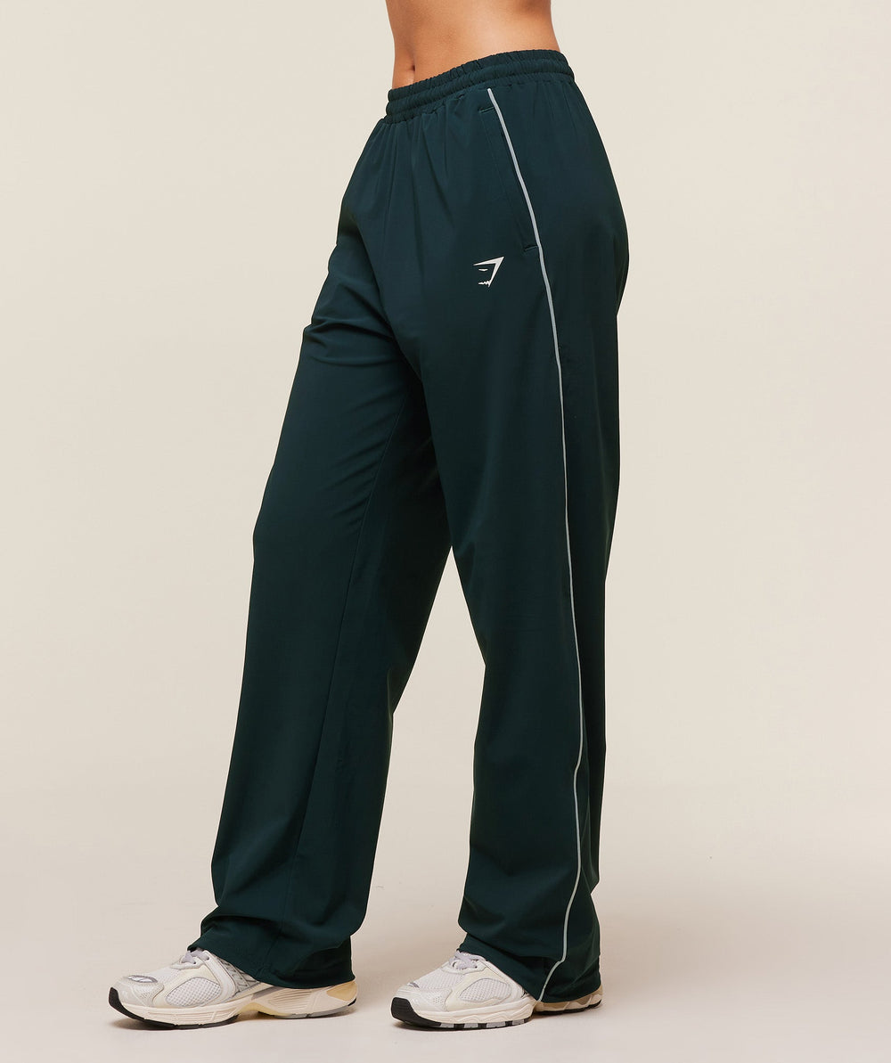 Stitch Feature Woven Pant - Deep Petrol Blue/Smoke Blue