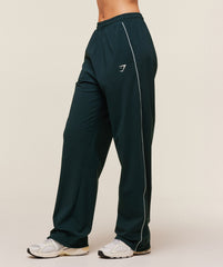 Stitch Feature Woven Pant - Deep Petrol Blue/Smoke Blue