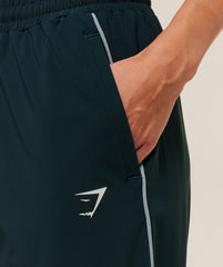 Stitch Feature Woven Pant - Deep Petrol Blue/Smoke Blue