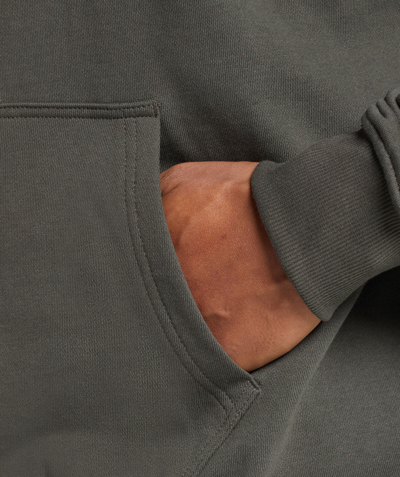 Rest Day Essentials Hoodie - Strength Green