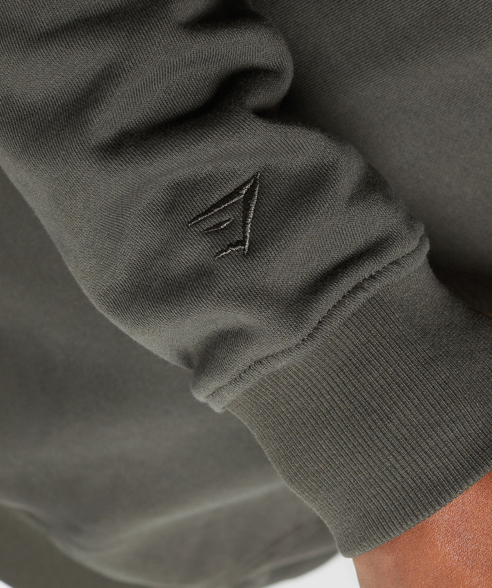 Rest Day Essentials Hoodie - Strength Green