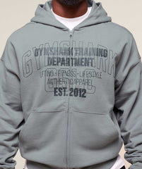 Authentic Apparel Zip Up Hoodie - Smokey Grey