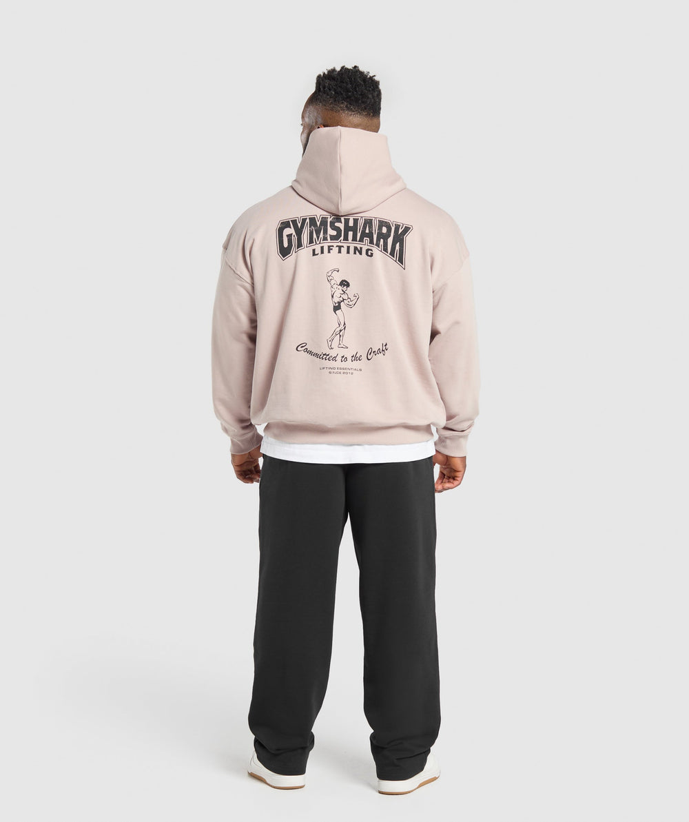 Committed to the Craft Hoodie - Muted Pink