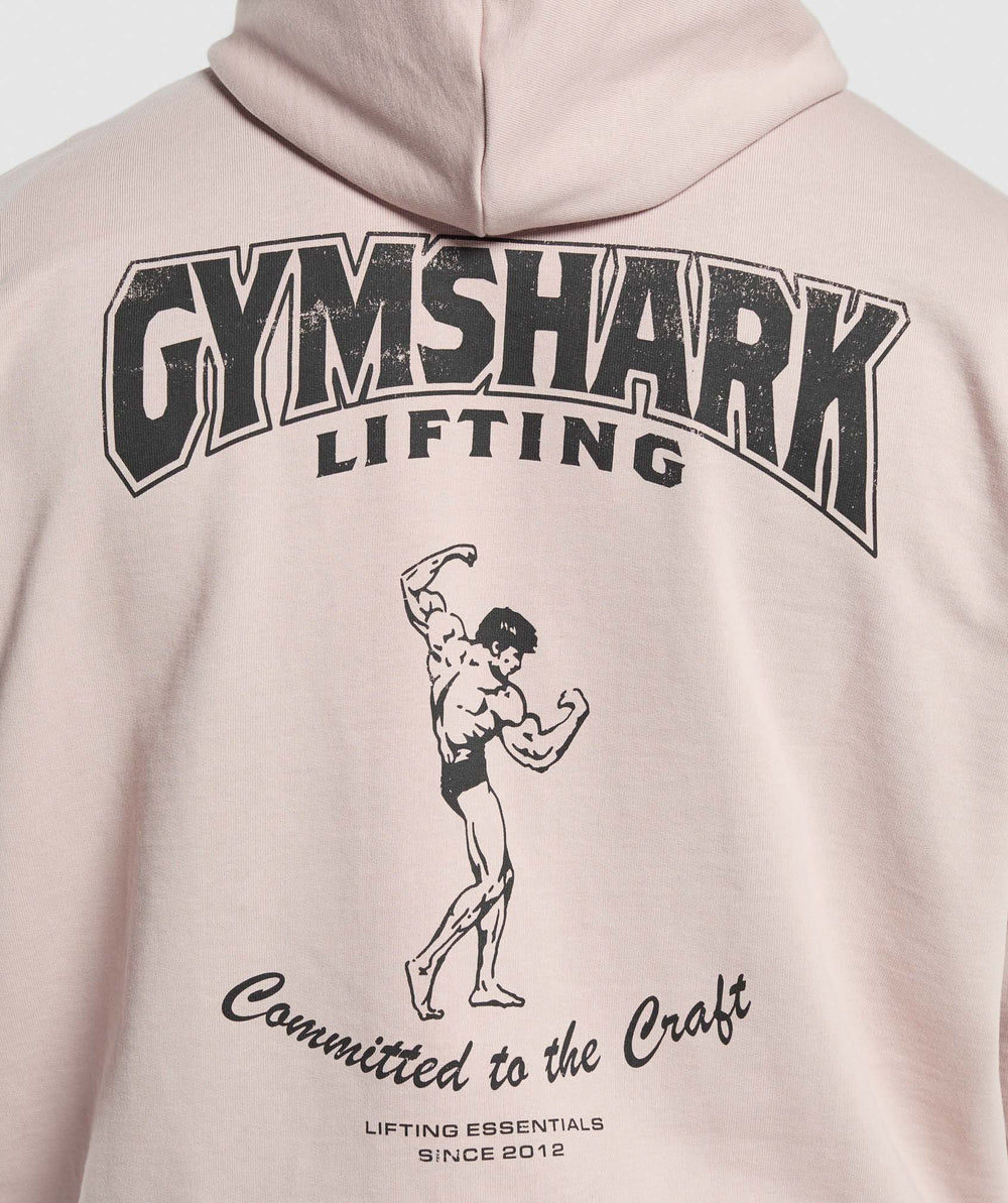 Committed to the Craft Hoodie - Muted Pink