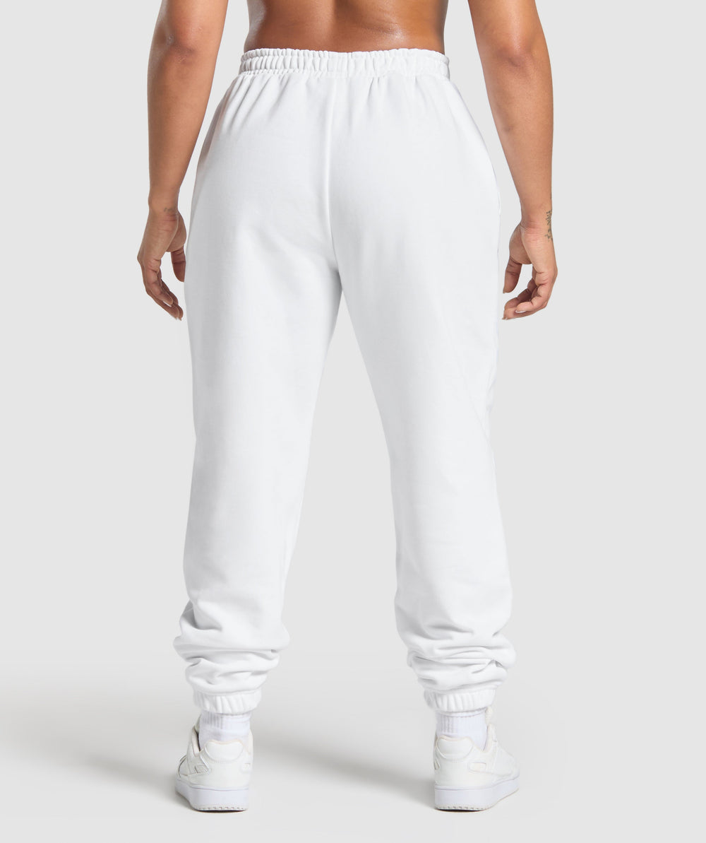 Gym Bunny Oversized Joggers - White