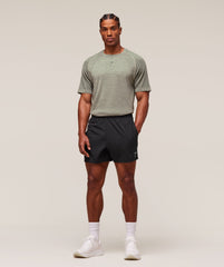 Versatile Seamless T-Shirt - Chalk Green/Slate Teal
