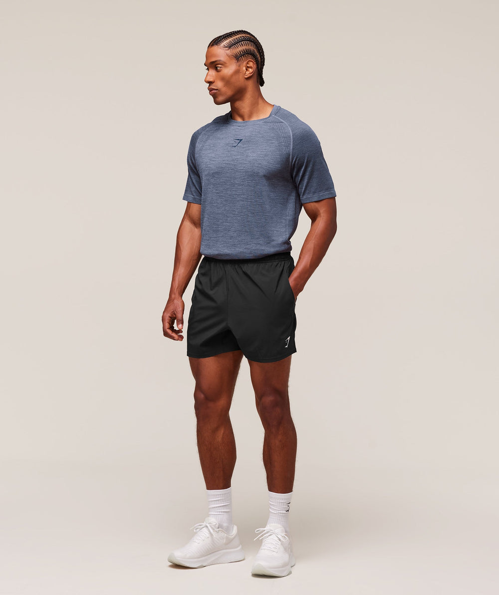Versatile Seamless T-Shirt - Iron Blue/Navy