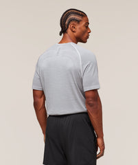 Versatile Seamless T-Shirt - Light Grey/Smokey Grey