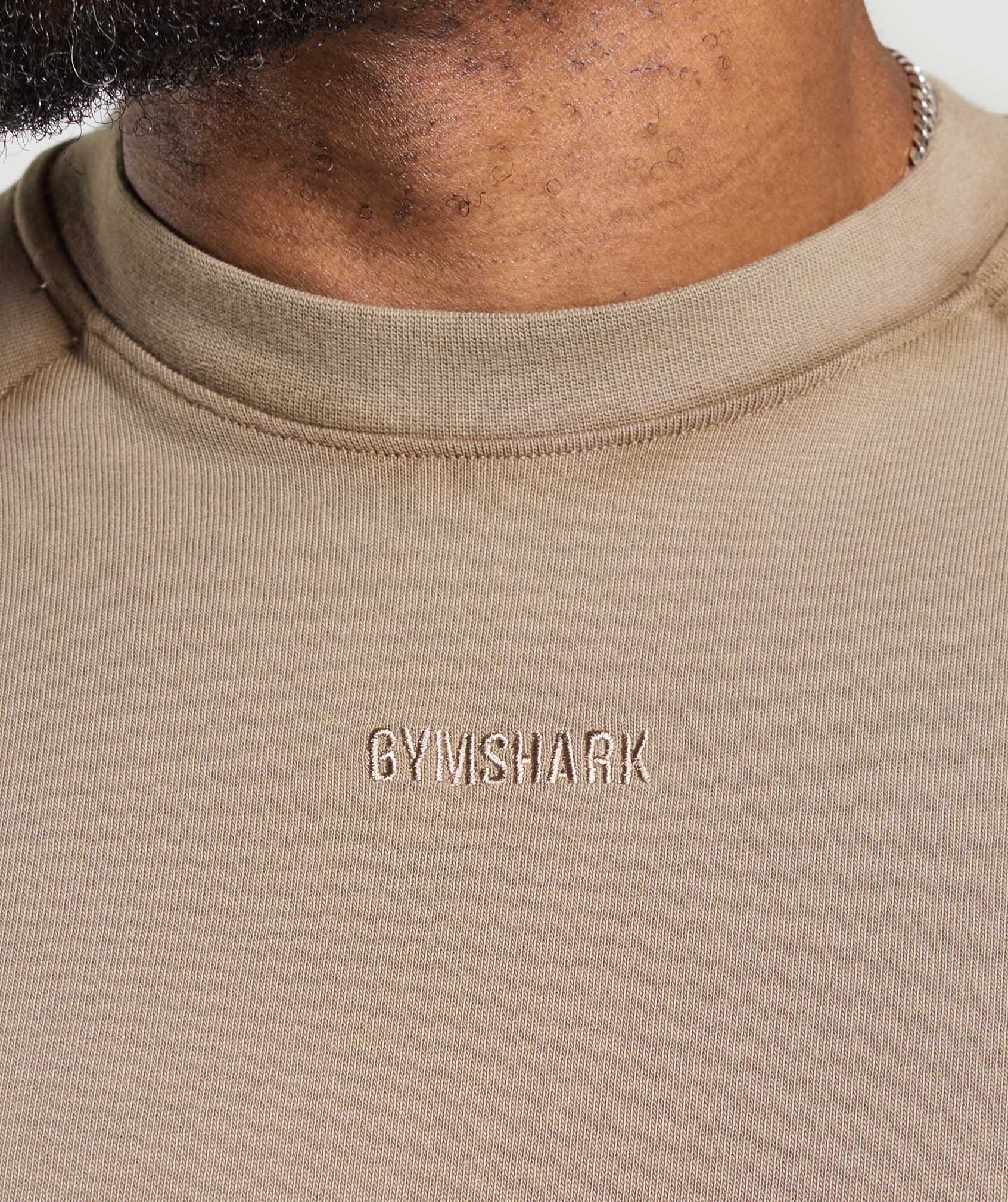 Heavyweight Long Sleeve T-Shirt - Lifestyle Brown