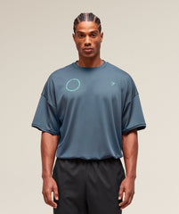 Keep Showing Up T-Shirt - Titanium Blue