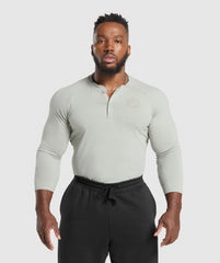 Legacy Henley - Stone Grey
