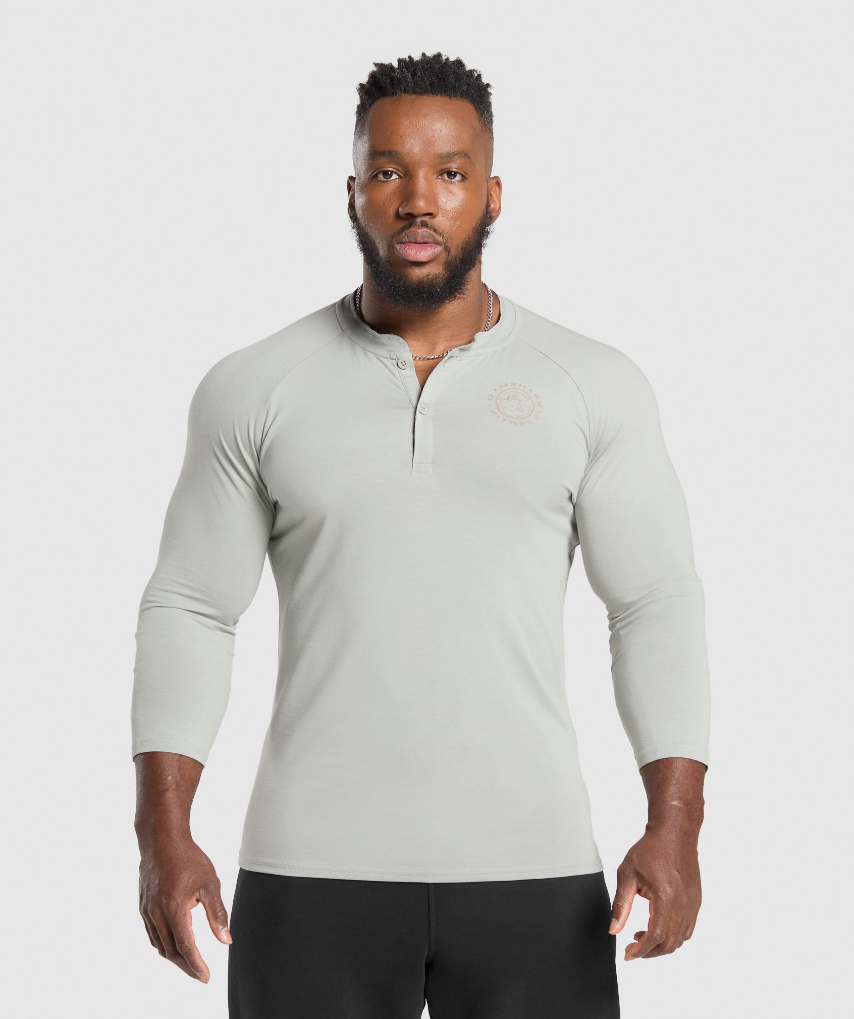 Legacy Henley - Stone Grey
