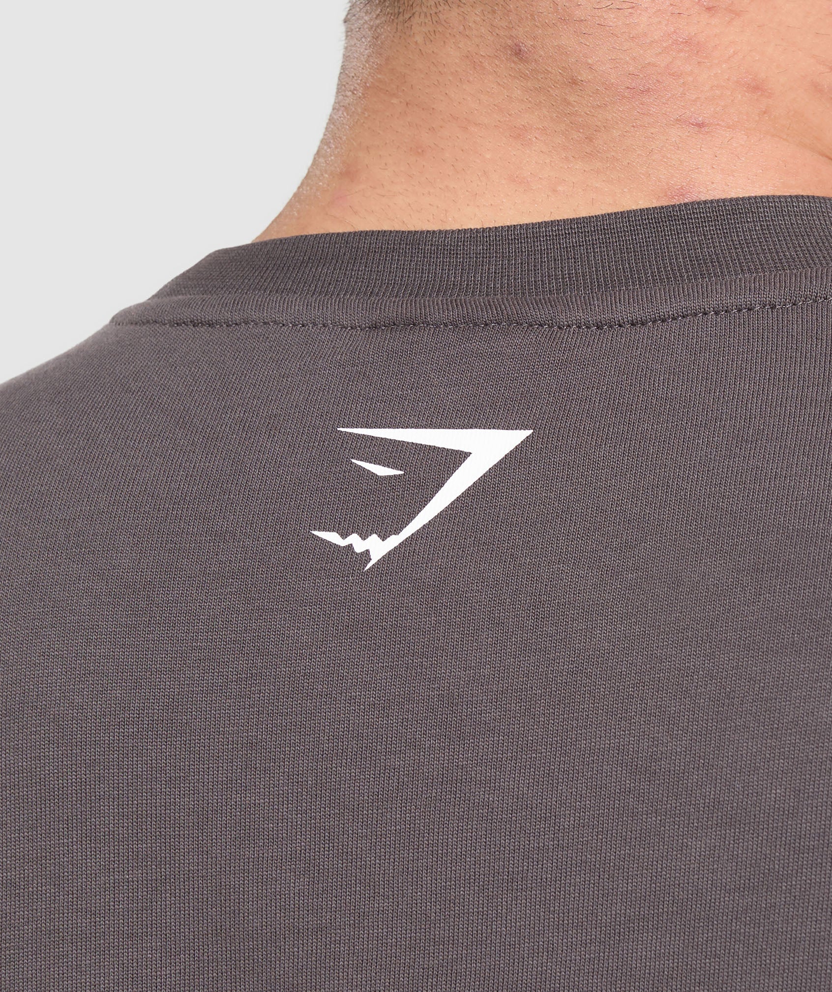 Strength Department Animal Oversized T-Shirt - Greyed Purple