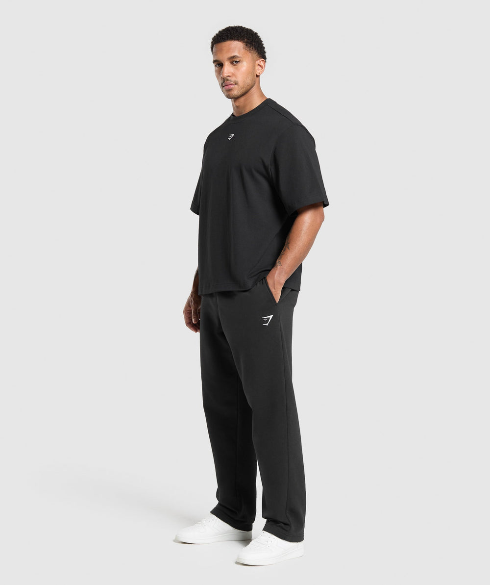 Rest Day Essentials Boxy T-Shirt - Black