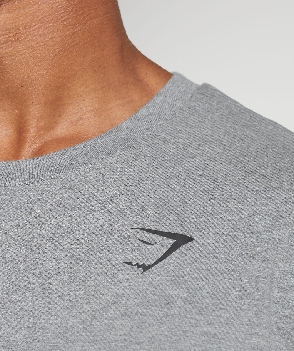 Essential Oversized T-Shirt - Charcoal Grey Marl