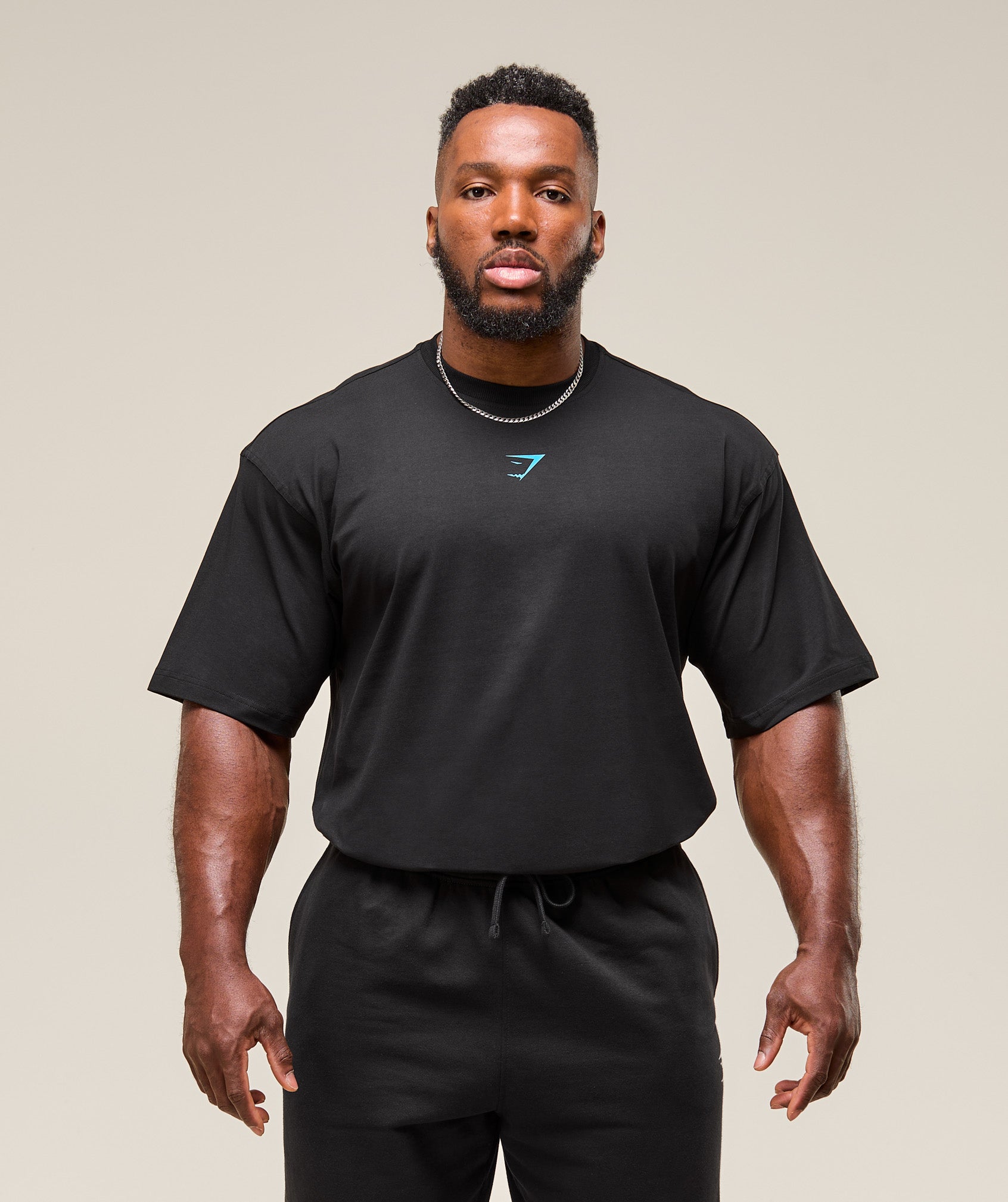 Power T-Shirt - Black/Brand Blue