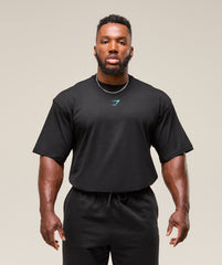 Power T-Shirt - Black/Brand Blue