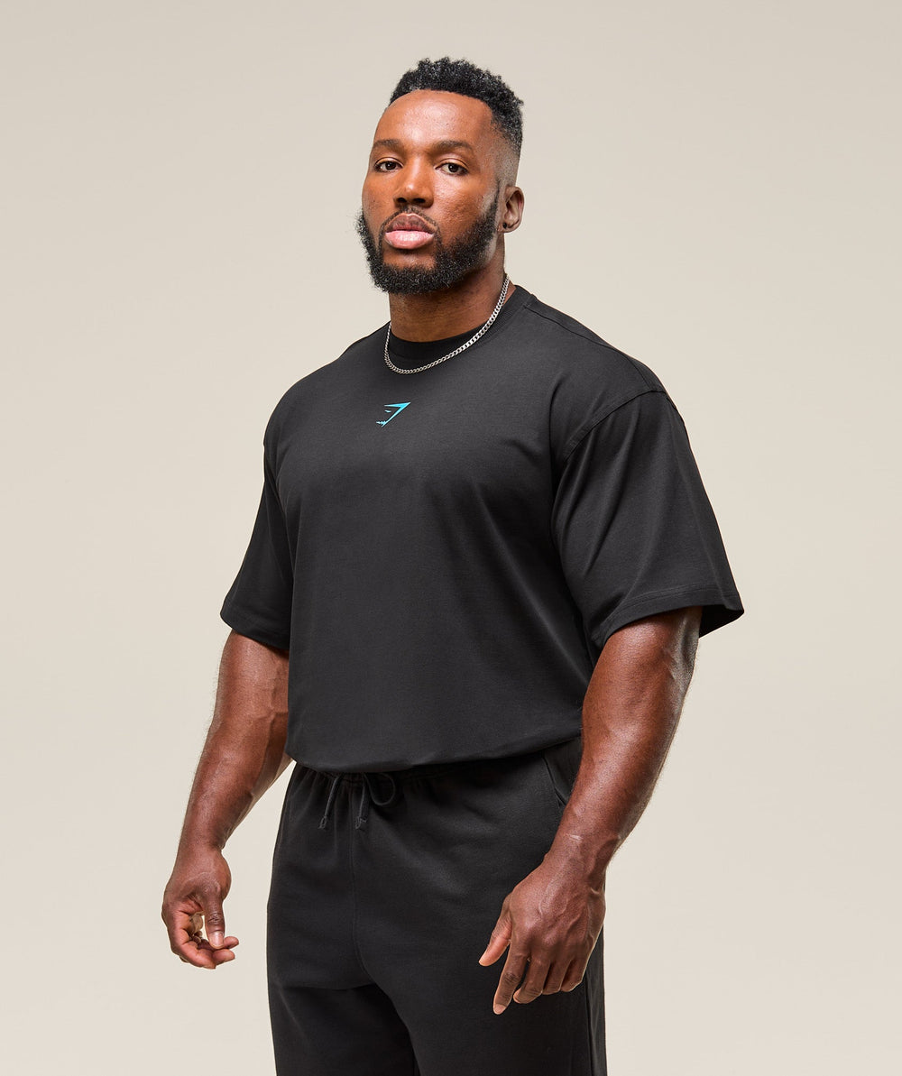 Power T-Shirt - Black/Brand Blue