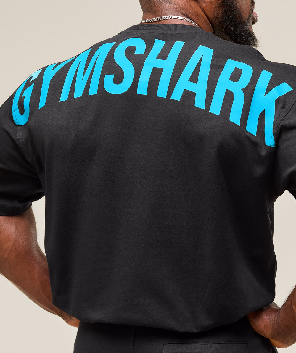 Power T-Shirt - Black/Brand Blue