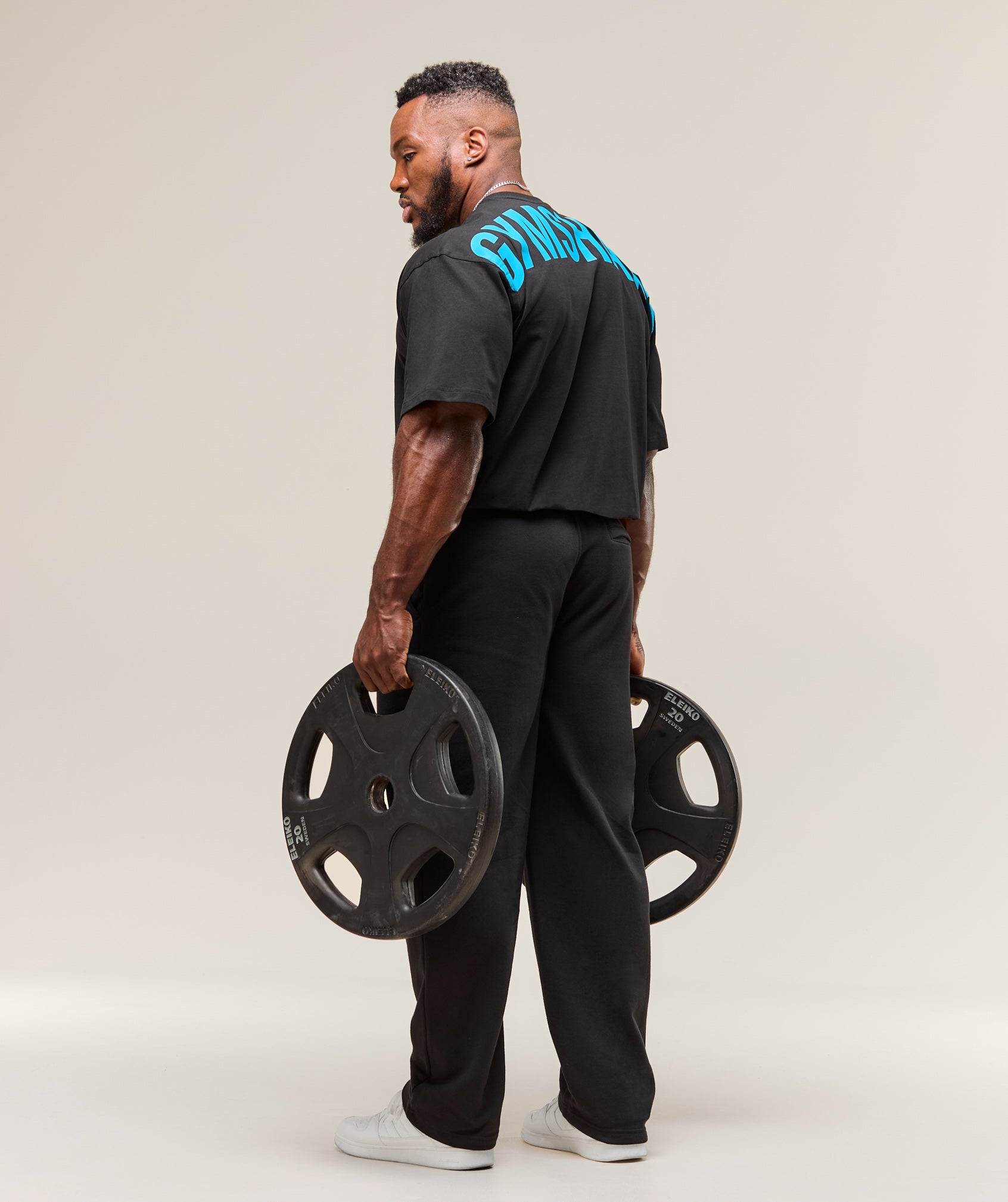 Power T-Shirt - Black/Brand Blue