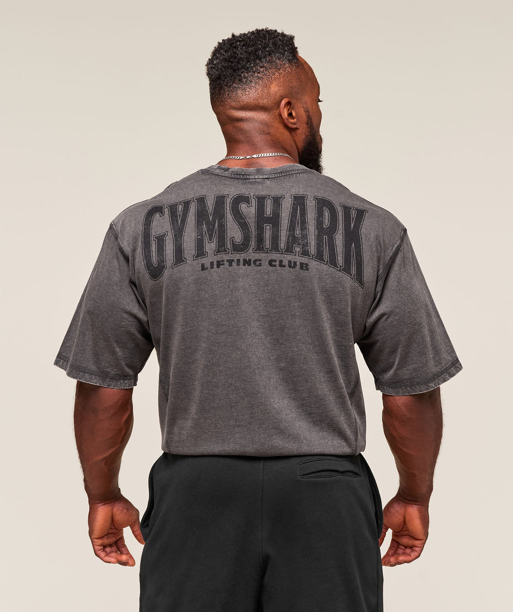Heritage Washed T-Shirt - Onyx Grey
