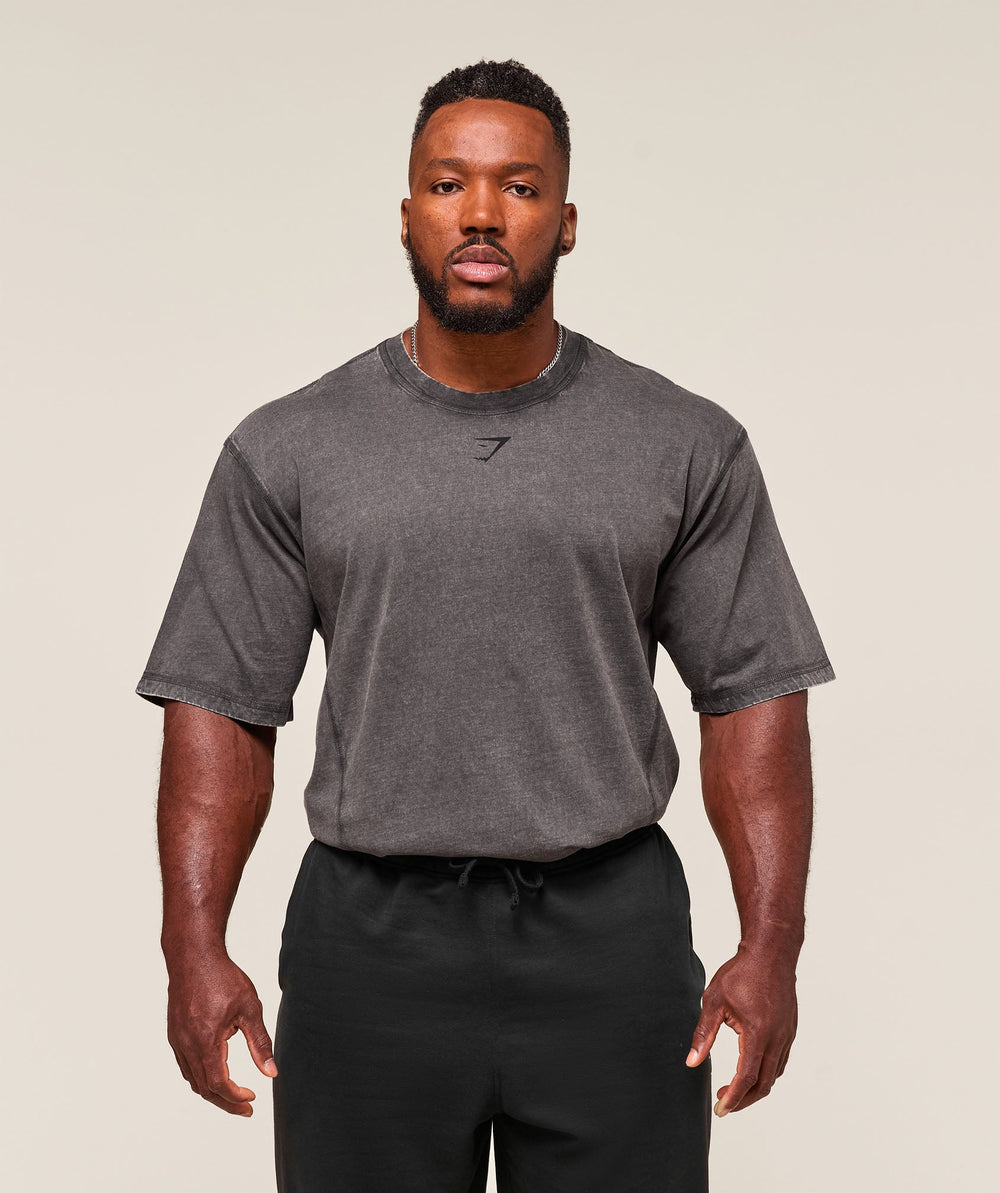 Heritage Washed T-Shirt - Onyx Grey