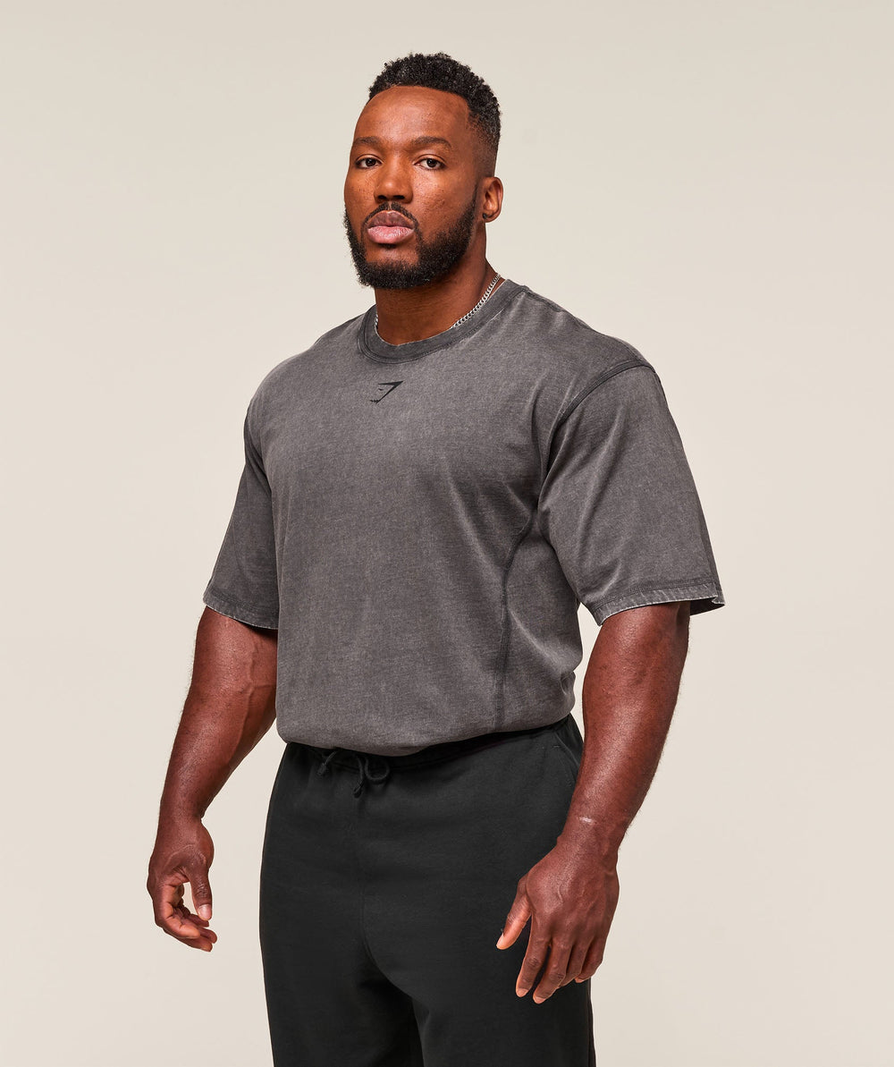 Heritage Washed T-Shirt - Onyx Grey