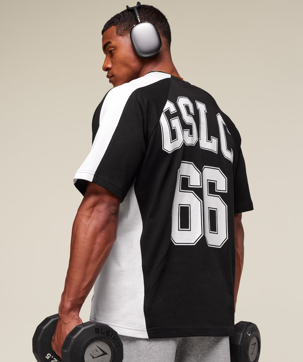 GSLC 66 T-Shirt - Black/White