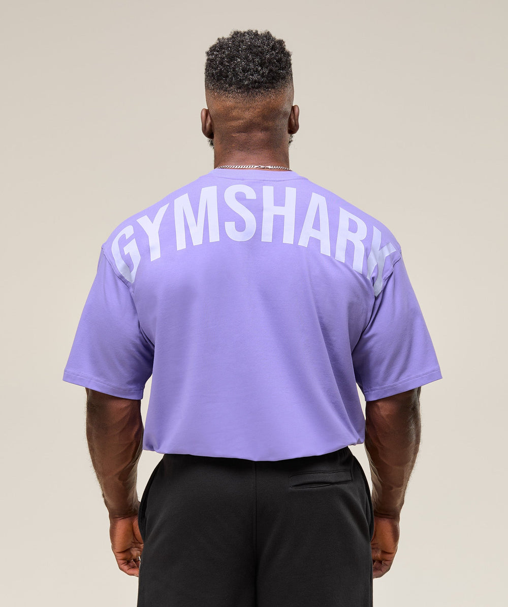 Power T-Shirt - Record Purple