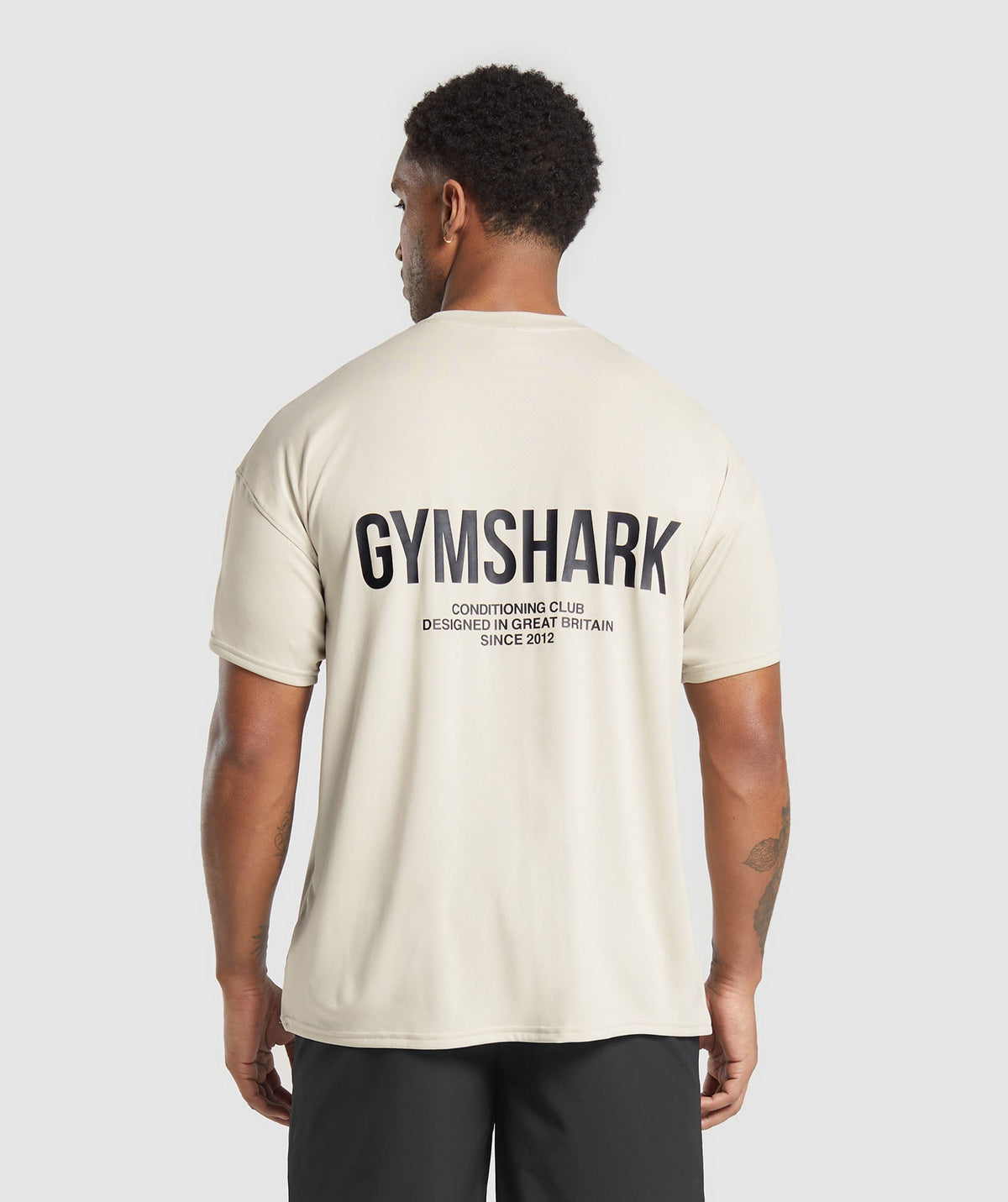 Conditioning Club Oversized T-Shirt - Pebble Grey
