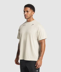 Conditioning Club Oversized T-Shirt - Pebble Grey