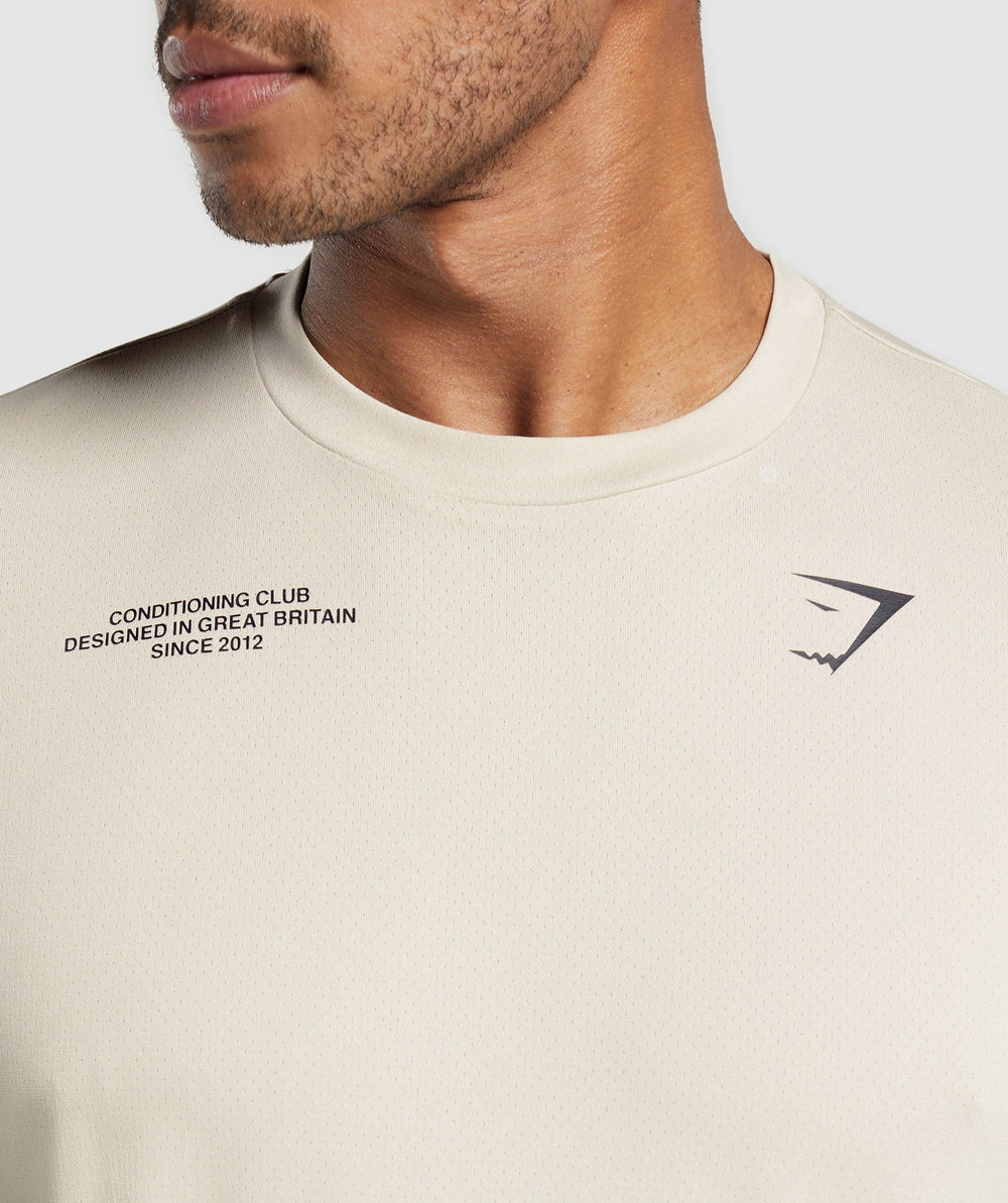 Conditioning Club Oversized T-Shirt - Pebble Grey