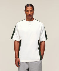 GSLC 66 T-Shirt - Soft White/Trail Green