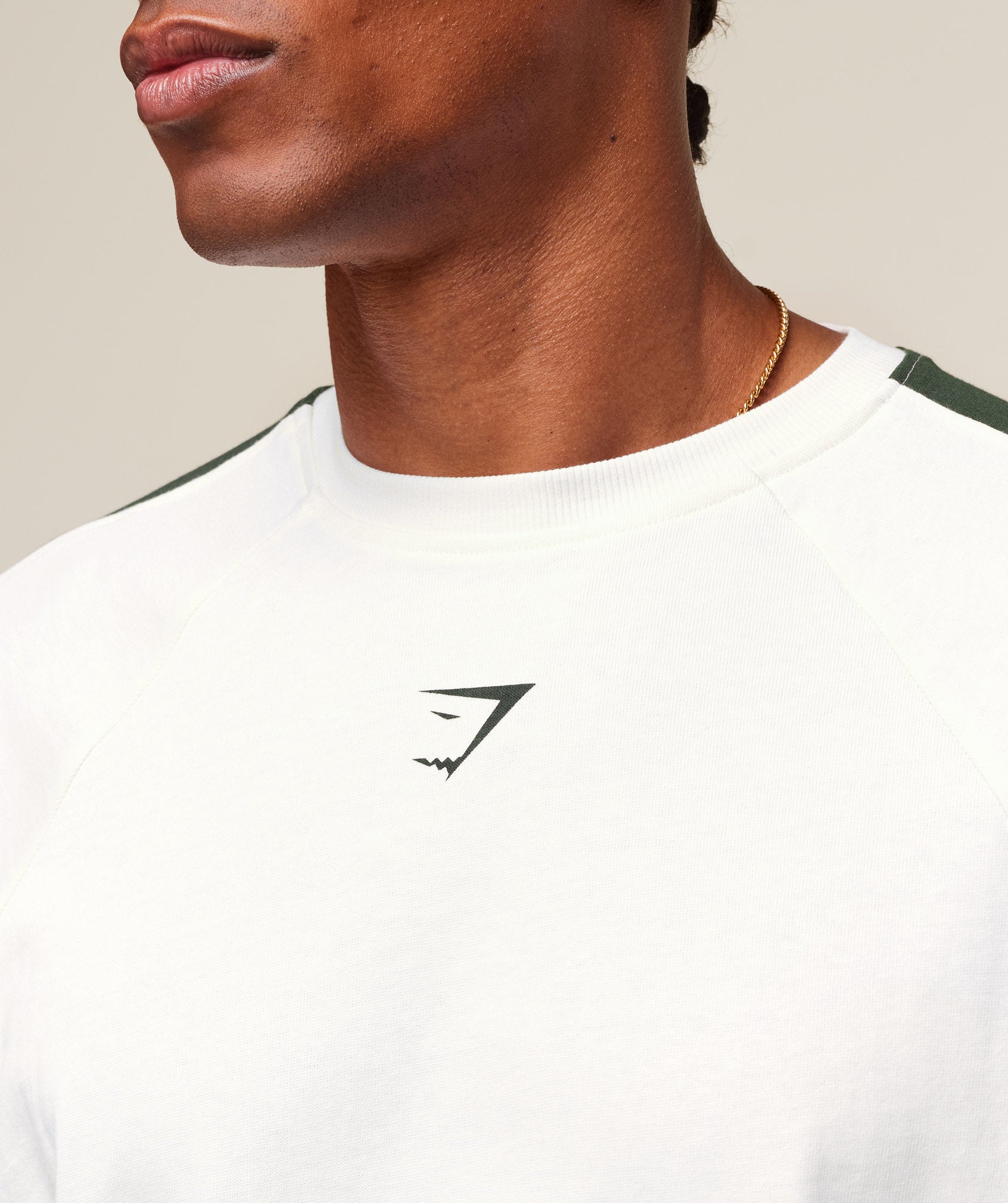 GSLC 66 T-Shirt - Soft White/Trail Green